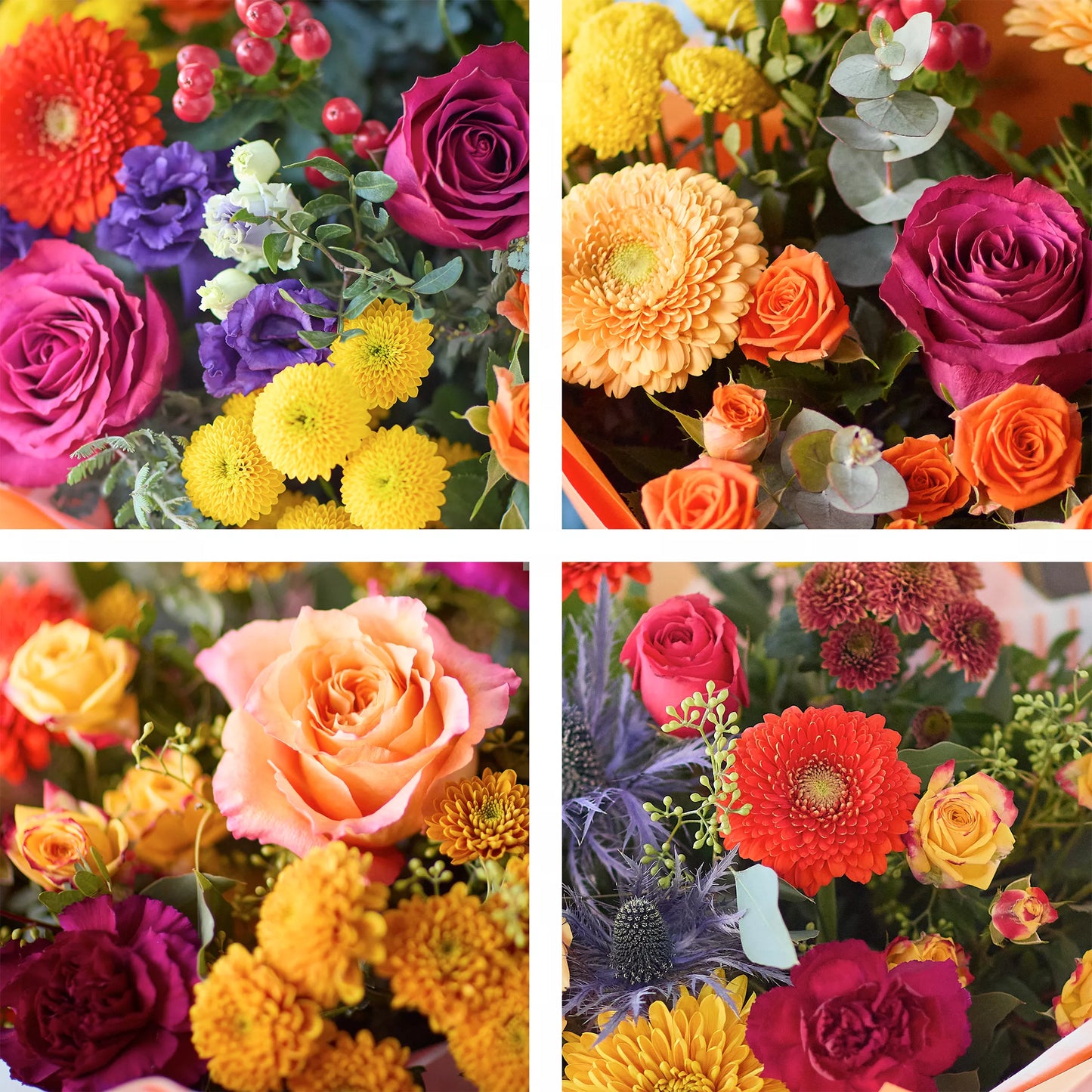 Radiant Sunrise No Lilies Autumn Bouquet