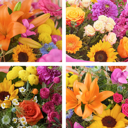 Bright Summer Trending Bouquet without Lilies