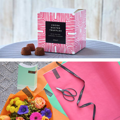Spring Brights Gift Box With Chocolates