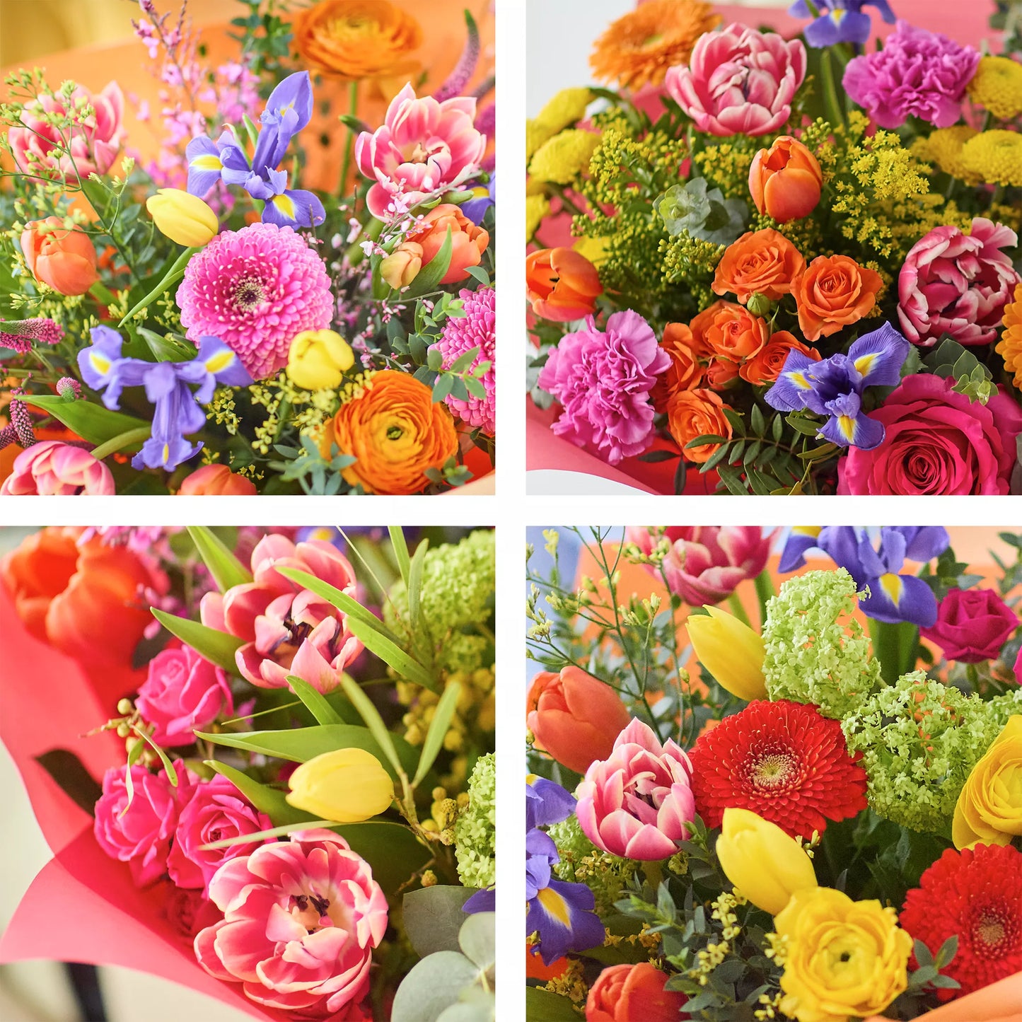 Vibrant Spring Bouquet with Tulips
