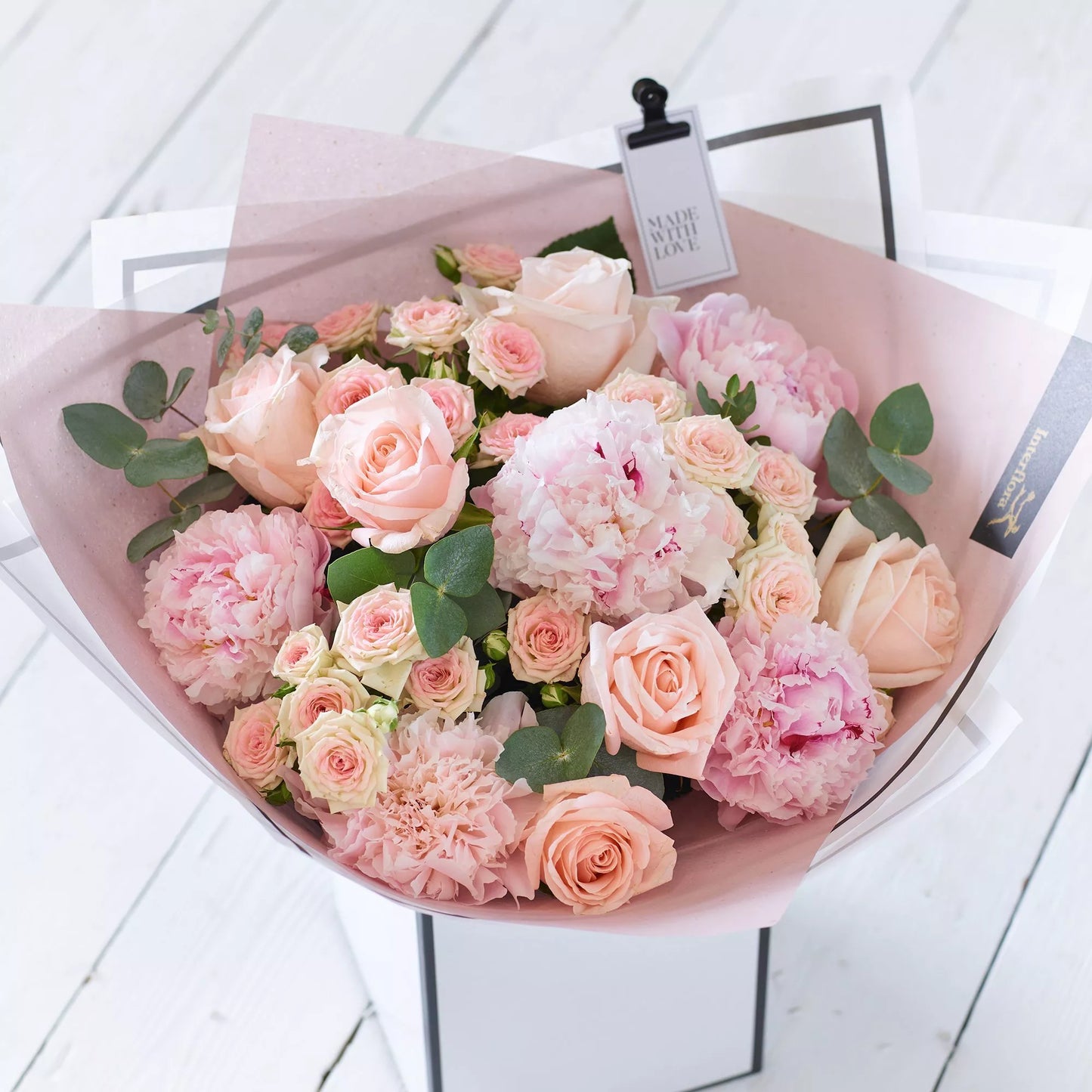 Luxury Beautifully Simple Peony Bouquet